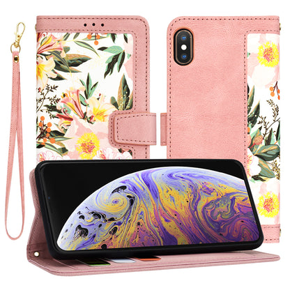 Ovitek za Apple iPhone XS Max, Techsuit, FlipCraft, roza