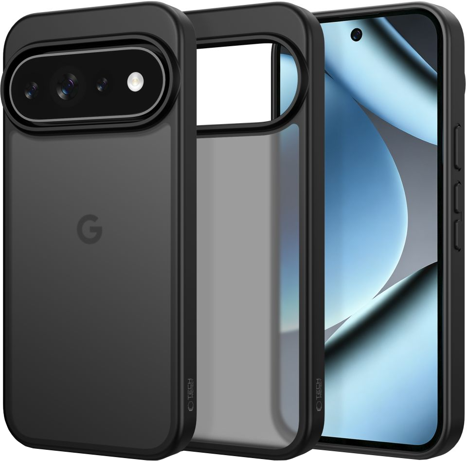 Ovitek za Google Pixel 11 Pro XL / 10 Pro XL / 9 Pro XL, Tech-Protect, Magmat, Mat črn
