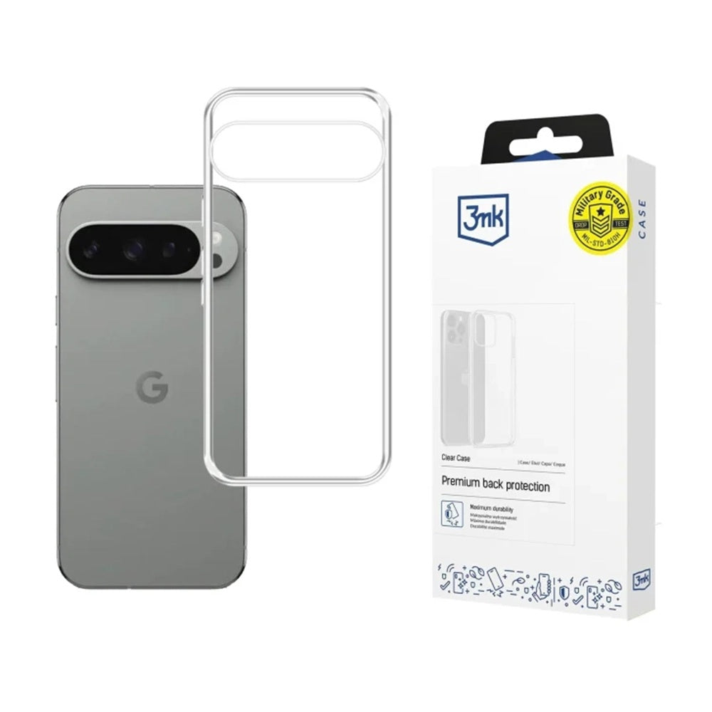 Ovitek za Google Pixel 10 Pro / 10, 3MK, Jasno, Prosojno