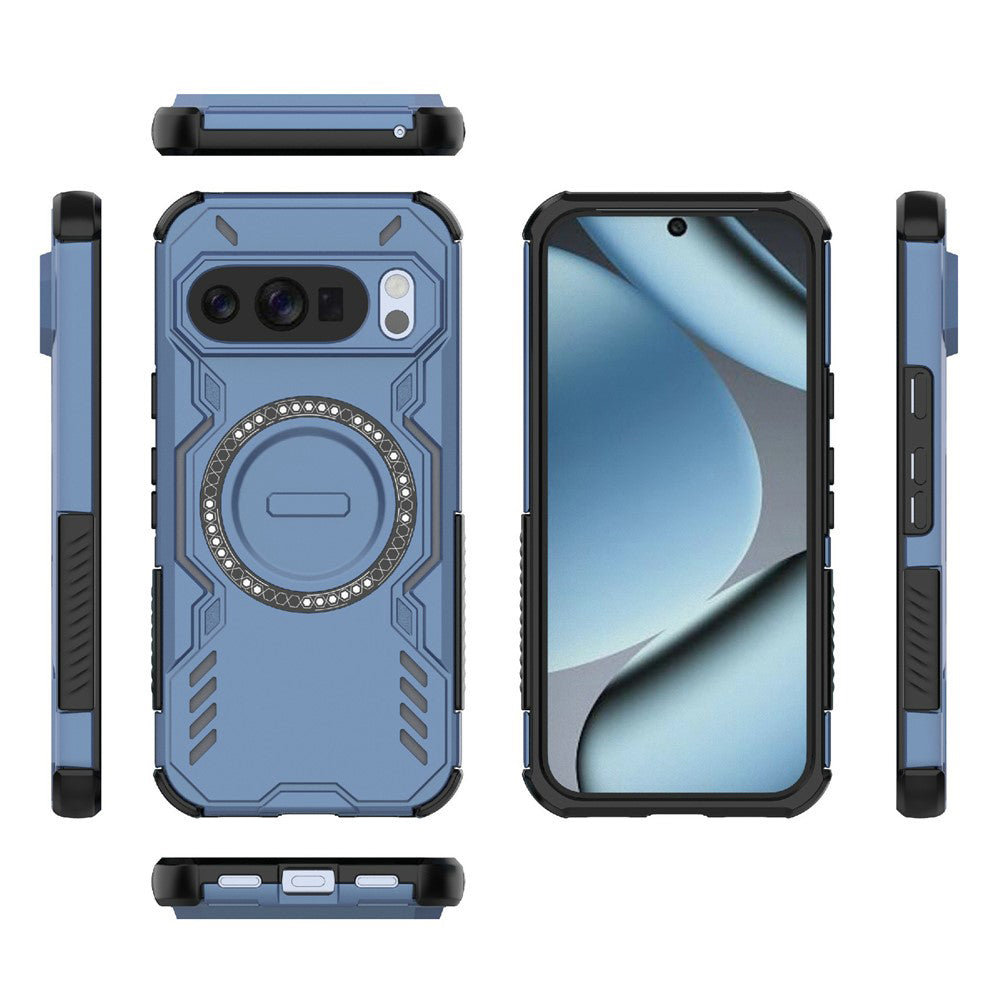 MagSafe Case for Google Pixel 10 Pro / 10, Techsuit, ArmorMag, Blue