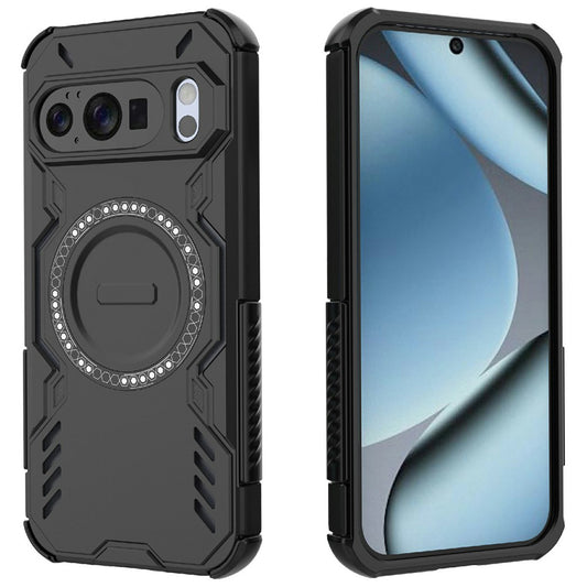 MagSafe ovitek za Google Pixel 10 Pro / 10, Techsuit, ArmorMag, Črn