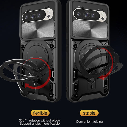 Ovitek za Google Pixel 10 Pro / 10, Techsuit, CamGuard Pro, Vijoličen