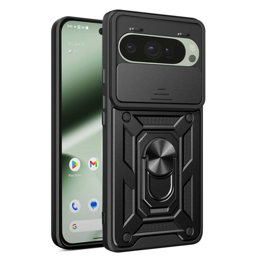 Ovitek za Google Pixel 10 Pro / 10, Techsuit, CamShield, Črn