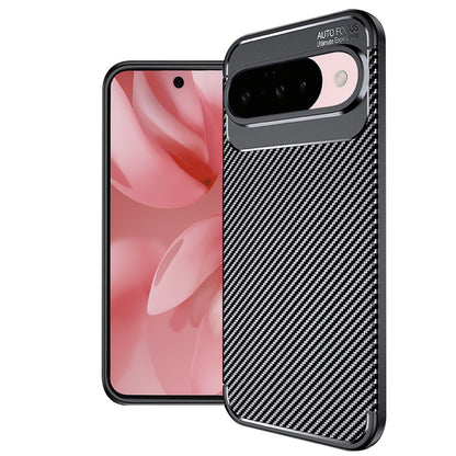 Ovitek za Google Pixel 10 Pro / 10, Techsuit, CarbonFiber, Črn
