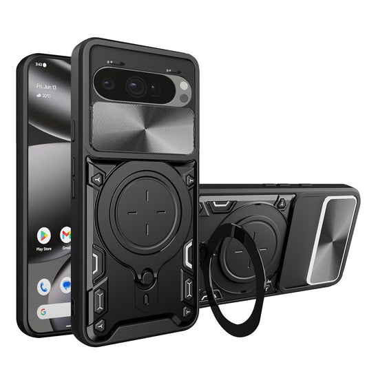 Ovitek za Google Pixel 10 Pro XL, Techsuit, CamGuard Pro, Črn