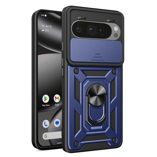 Ovitek za Google Pixel 10 Pro XL, Techsuit, CamShield, modra