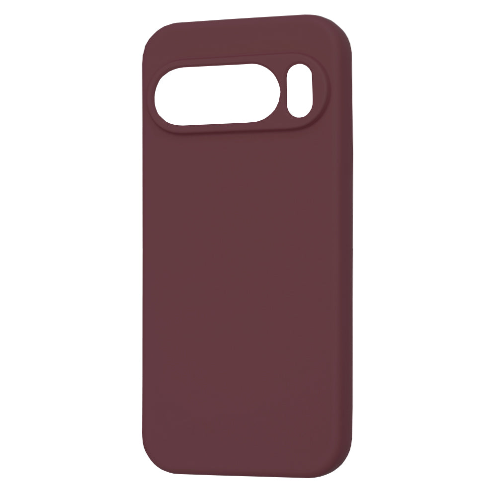 Ovitek za Google Pixel 10 Pro XL, Techsuit, SoftFlex, Vijolično rdeča