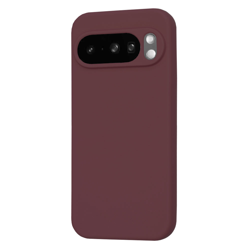 Ovitek za Google Pixel 10 Pro XL, Techsuit, SoftFlex, Vijolično rdeča