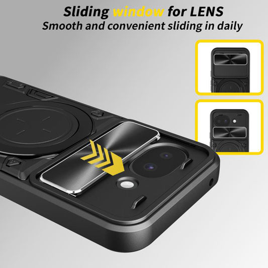 Ovitek za Google Pixel 10a, Techsuit, CamGuard Pro, Modra