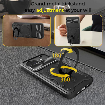 Ovitek za Google Pixel 10a, Techsuit, CamGuard Pro, Modra