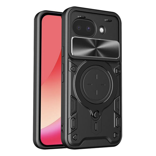 Ovitek za Google Pixel 10a, Techsuit, CamGuard Pro, Črn