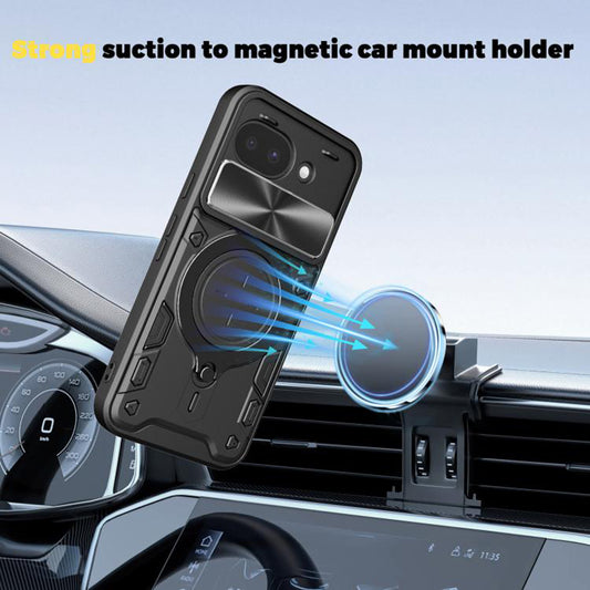 Ovitek za Google Pixel 10a, Techsuit, CamGuard Pro, Črn