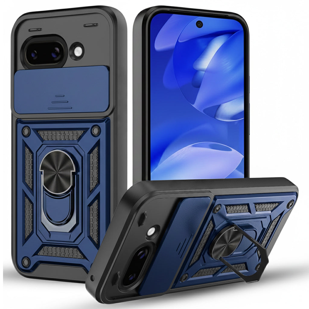 Ovitek za Google Pixel 10a, Techsuit, CamShield, Modra