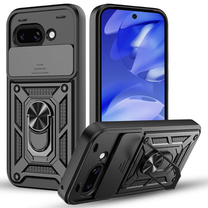 Ovitek za Google Pixel 10a, Techsuit, CamShield, Črn