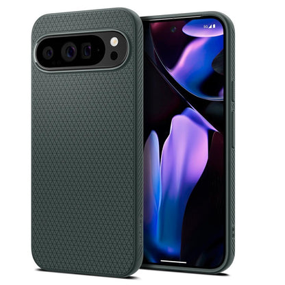 Ovitek za Google Pixel 9 Pro XL, Spigen, Liquid Air, Zelen ACS07717
