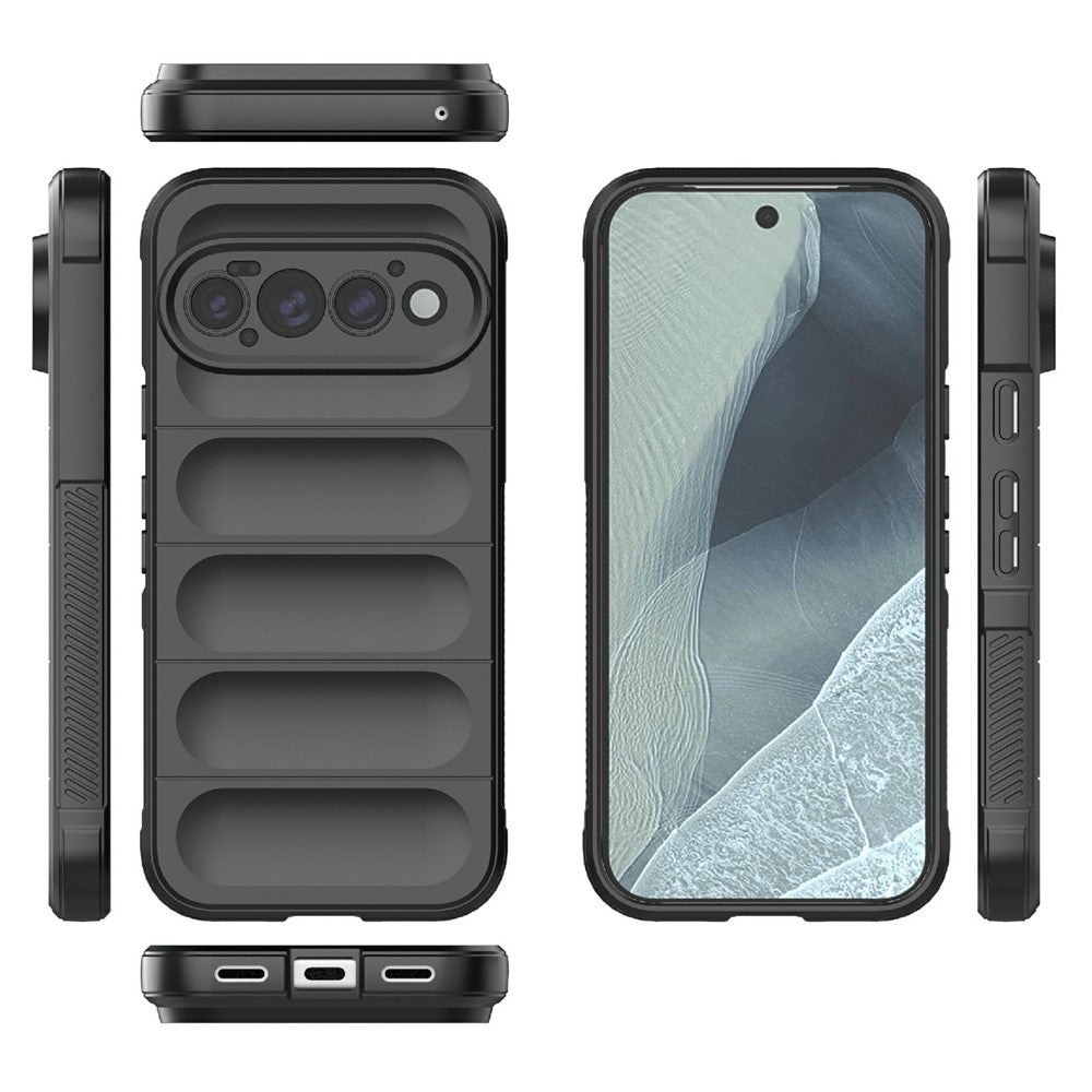 Ovitek za Google Pixel 11 Pro, Techsuit, Magic Shield, Črn