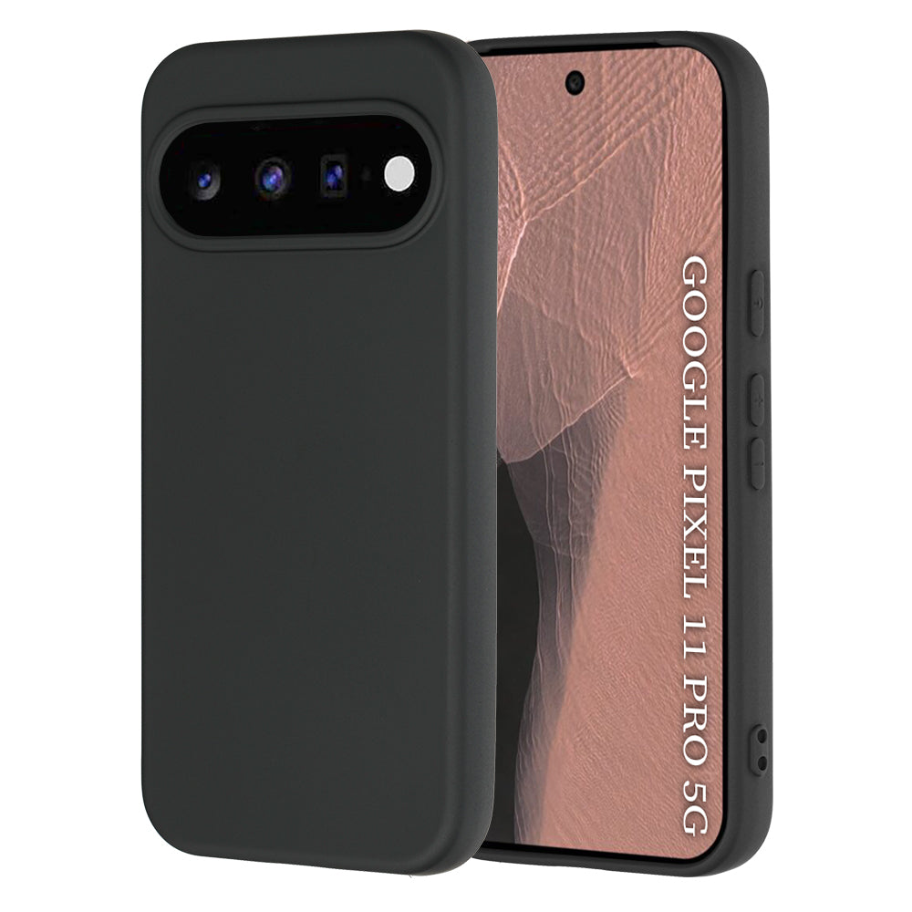 Ovitek za Google Pixel 11 Pro, Techsuit, SoftFlex, črn