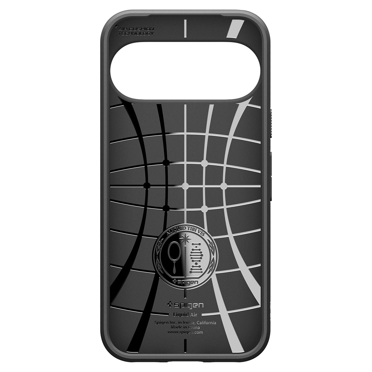 Ovitek za Google Pixel 11, Spigen, Liquid Air, mat črn ACS11438