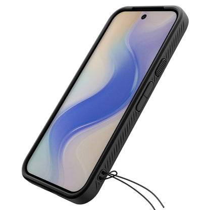 Ovitek za Google Pixel 11, Spigen, Liquid Air, mat črn ACS11438