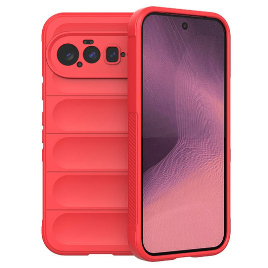 Ovitek za Google Pixel 11, Techsuit, Magic Shield, Rdeča
