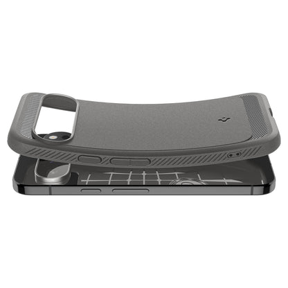 Ovitek za Google Pixel 9 Pro XL, Spigen, Rugged Armor, Siva ACS07784
