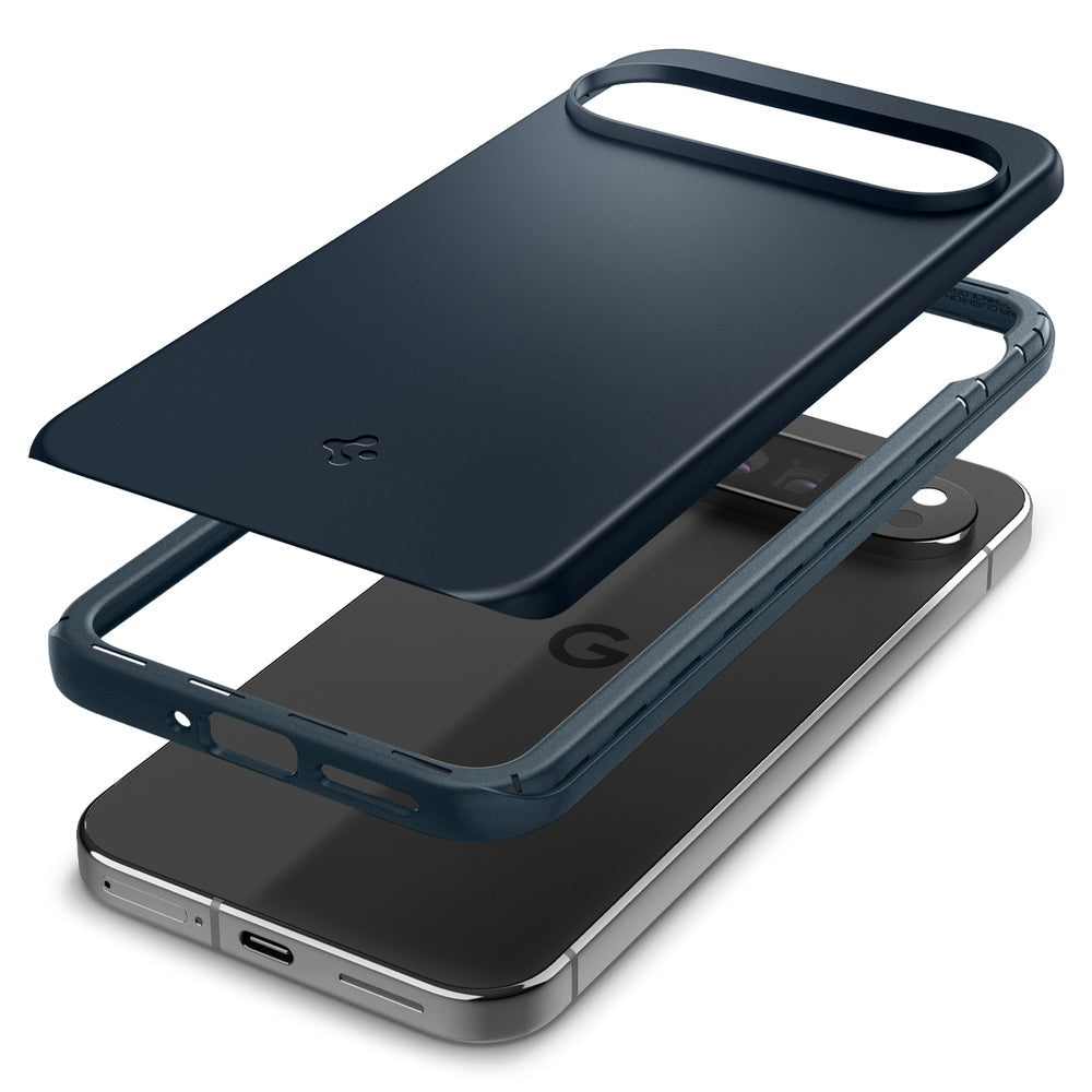 Case for Google Pixel 9 Pro XL, Spigen, Thin Fit, Navy ACS07732