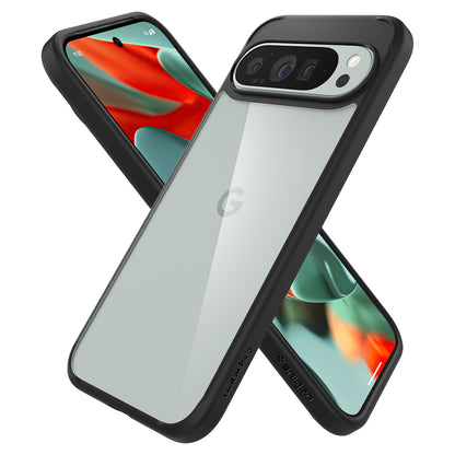 Case for Google Pixel 9 Pro XL, Spigen, Ultra Hybrid, Matte Black ACS07724