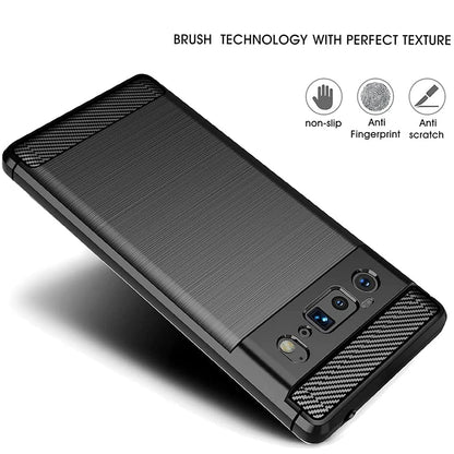 Ovitek za Google Pixel 6 Pro, Techsuit, Karbon, Črn