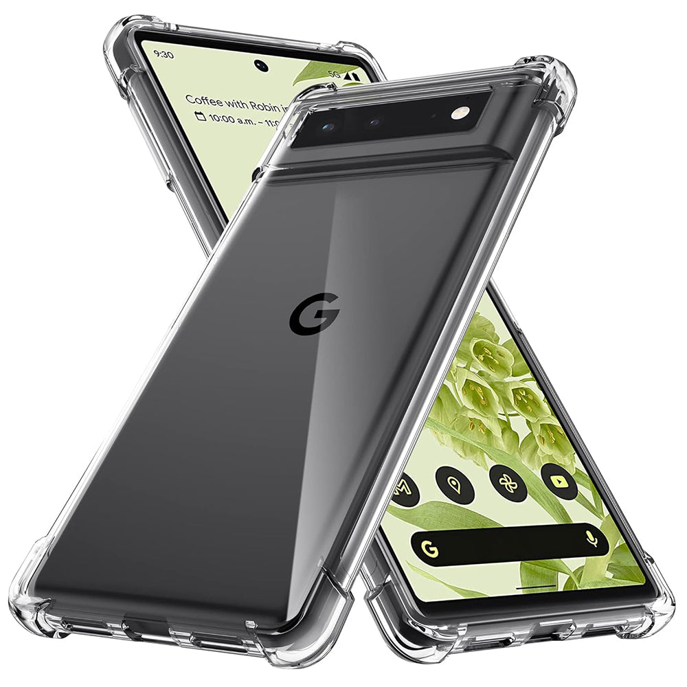 Ovitek za Google Pixel 6 Pro, Techsuit, Proti udarcem Prozoren