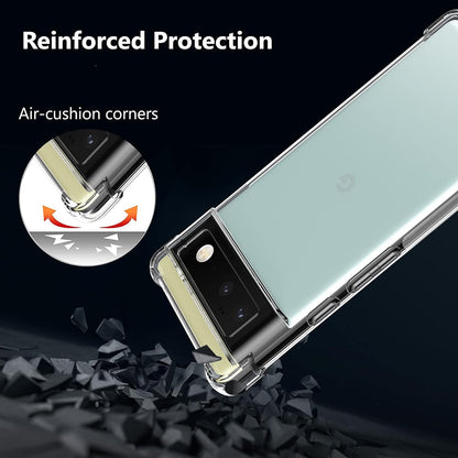 Ovitek za Google Pixel 6 Pro, Techsuit, Proti udarcem Prozoren