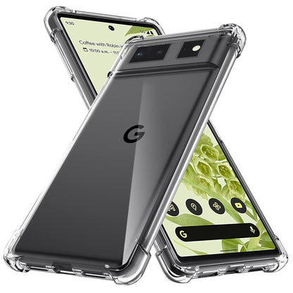 Ovitek za Google Pixel 6, Techsuit, Proti udarcem Prozoren, Prosojen