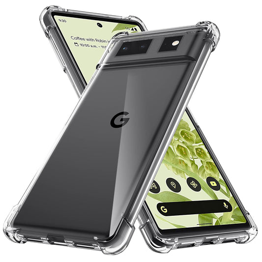 Ovitek za Google Pixel 6, Techsuit, Proti udarcem Prozoren, Prosojen