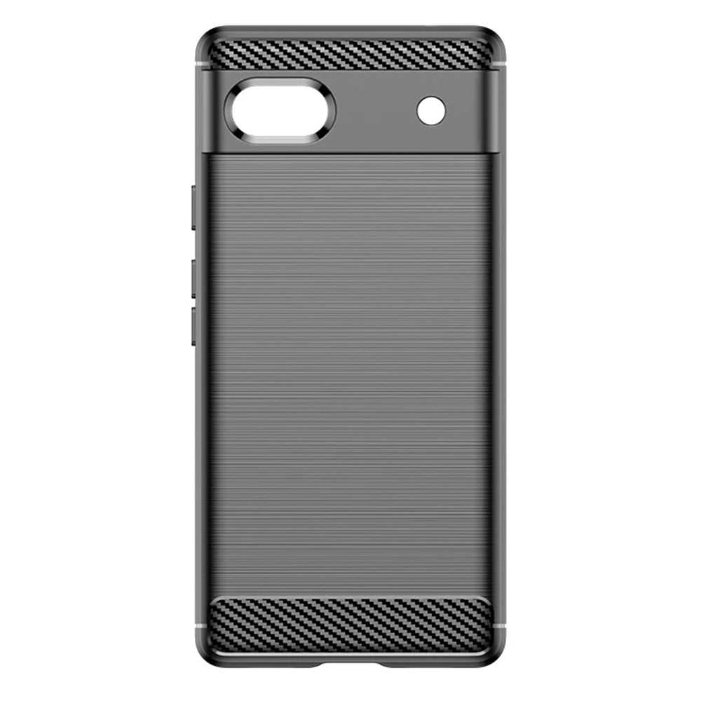 Ovitek za Google Pixel 6a, Techsuit, Karbon, Črn