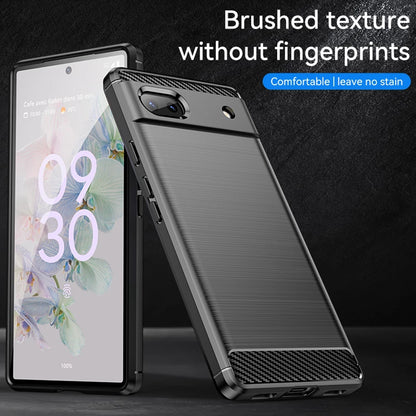 Ovitek za Google Pixel 6a, Techsuit, Karbon, Črn