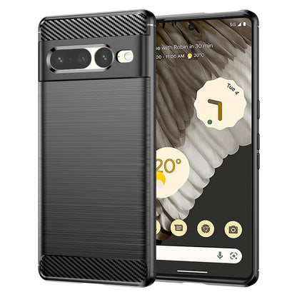 Ovitek za Google Pixel 7 Pro, Techsuit, Karbon, Črn