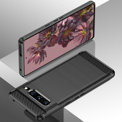 Ovitek za Google Pixel 7 Pro, Techsuit, Karbon, Črn