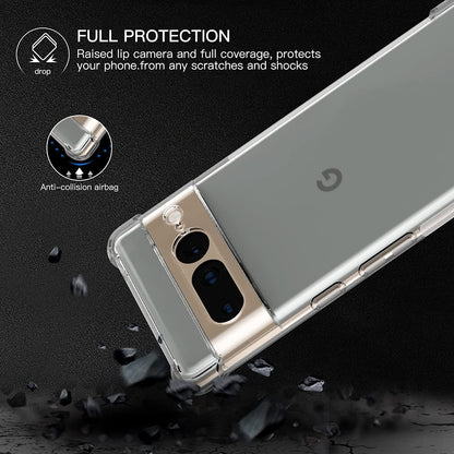 Ovitek za Google Pixel 7 Pro, Techsuit, Proti udarcem Prozoren