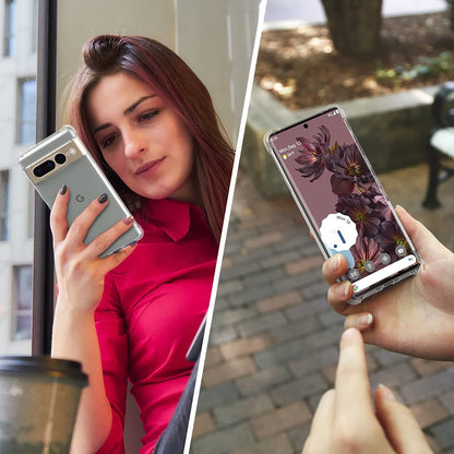 Ovitek za Google Pixel 7 Pro, Techsuit, Proti udarcem Prozoren