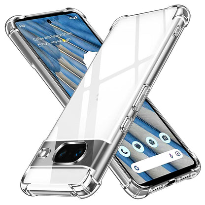 Ovitek za Google Pixel 7, Techsuit, Proti udarcem Prozoren