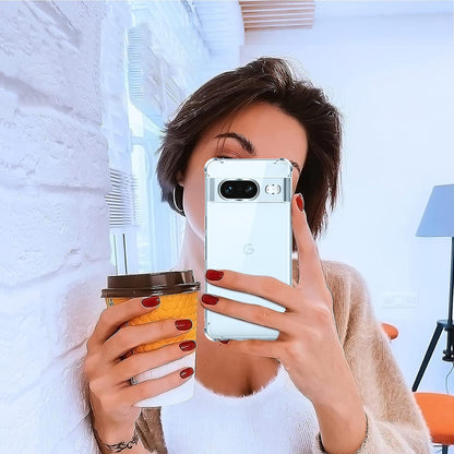 Ovitek za Google Pixel 7, Techsuit, Proti udarcem Prozoren