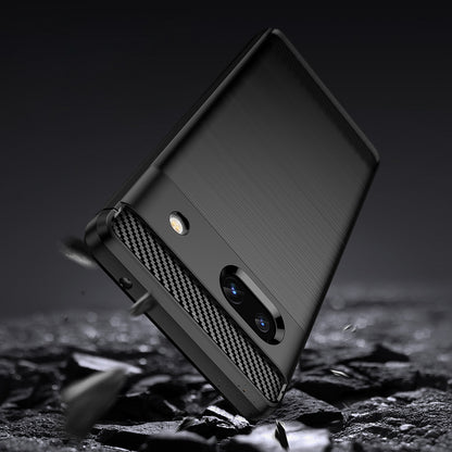 Ovitek za Google Pixel 7a, Techsuit, Karbon, Črn
