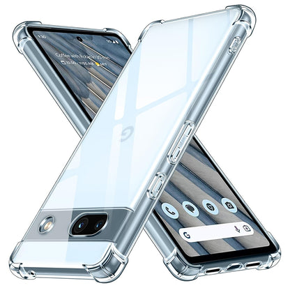 Ovitek za Google Pixel 7a, Techsuit, odporen proti udarcem, prozoren