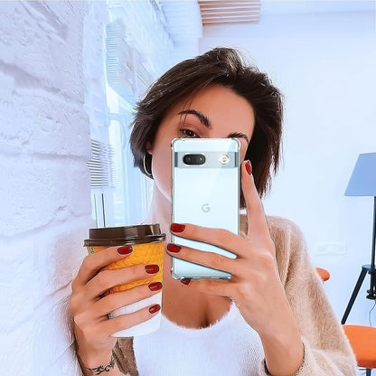 Ovitek za Google Pixel 7a, Techsuit, odporen proti udarcem, prozoren