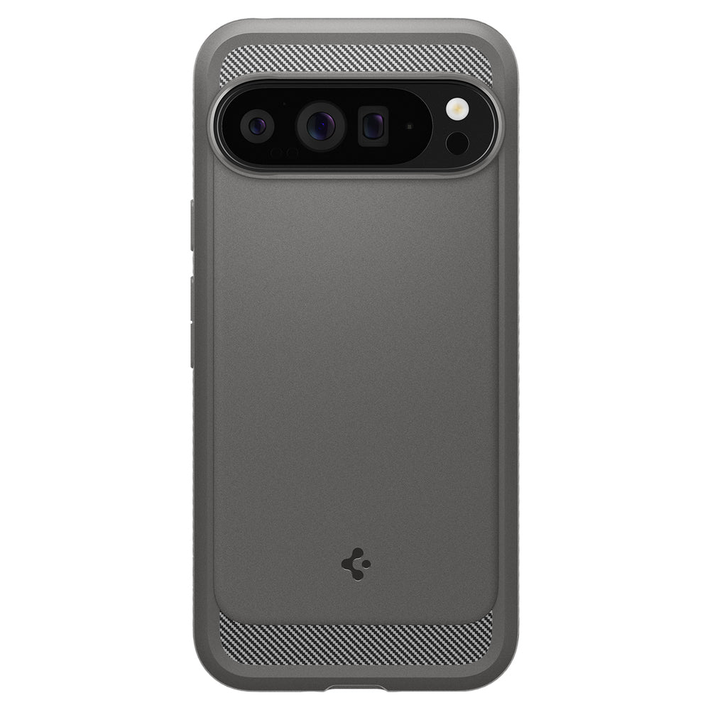 Ovitek za Google Pixel 9 Pro XL, Spigen, Rugged Armor, Siva ACS07784