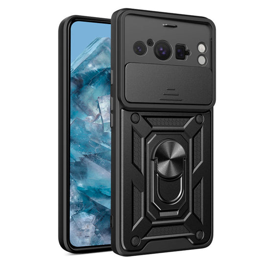Ovitek za Google Pixel 8 Pro, Techsuit, CamShield, Črn