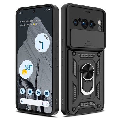 Ovitek za Google Pixel 8 Pro, Techsuit, CamShield, Črn