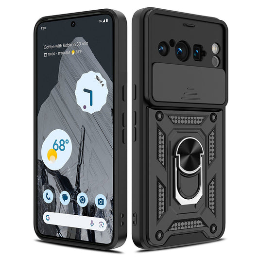 Ovitek za Google Pixel 8 Pro, Techsuit, CamShield, Črn