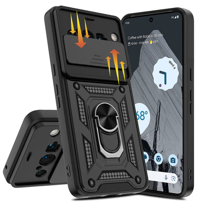 Ovitek za Google Pixel 8 Pro, Techsuit, CamShield, Črn
