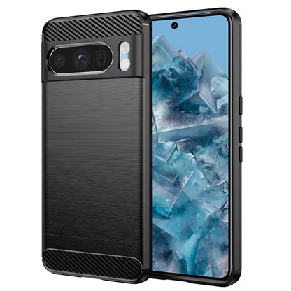 Ovitek za Google Pixel 8 Pro, Techsuit, Karbon, Črn