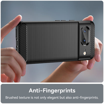 Ovitek za Google Pixel 8, Techsuit, Karbon, Črn
